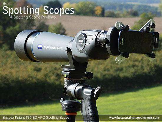 Snypex Knight T80 ED-APO 20-60x80 Straight-Viewing SpottingScope‎ - SNYPEX
