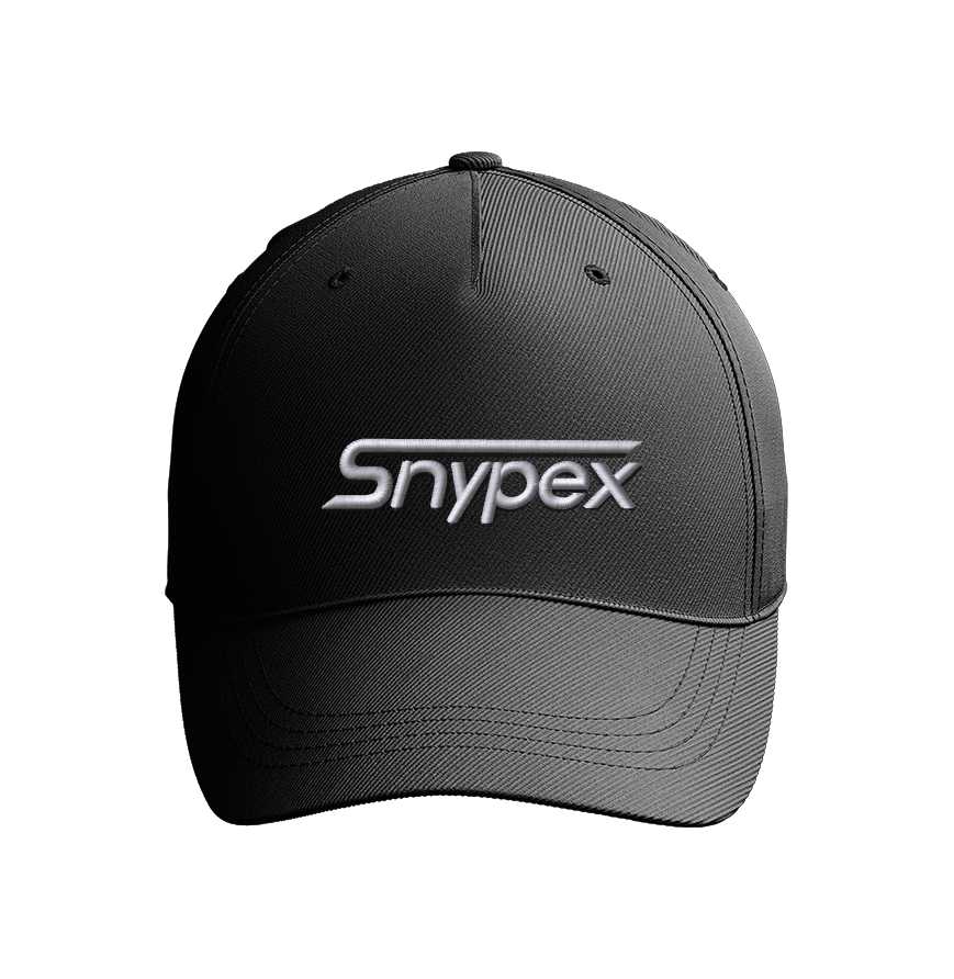 Snypex Optics Black Hats New Brushed Twill one Size Fits - SNYPEX